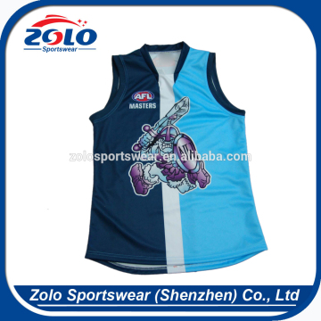 2015 Cheap Custom Made Fully Dye Sublimated No Sleeve AFL Jersey