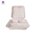 protection tableware 3 compartments disposable lunch box