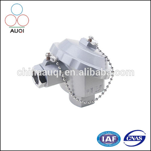 PT100 Aluminium Water- proof RTD Head or K/T/N/E/R/S/B Type Thermocouple Head