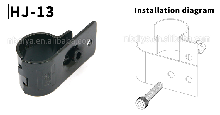 Electrophoresis black Connector and Joints for od28mm lean Tube