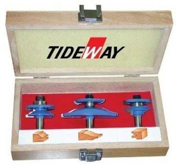 Router Bit Sets - 3- Piece Sommerfeld Raised Panel Set