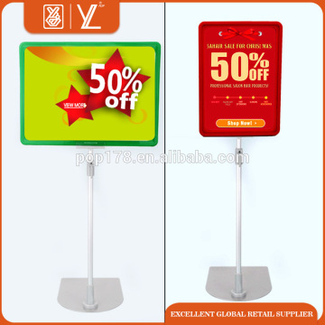 plastic A4 Promotion Frame price sign board holder