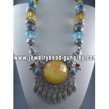 Handgemachte tibetische Halskette