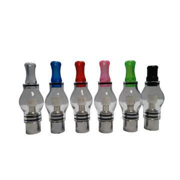 Newest hot selling unique design, bulb shape glass WAX V8 atomizer