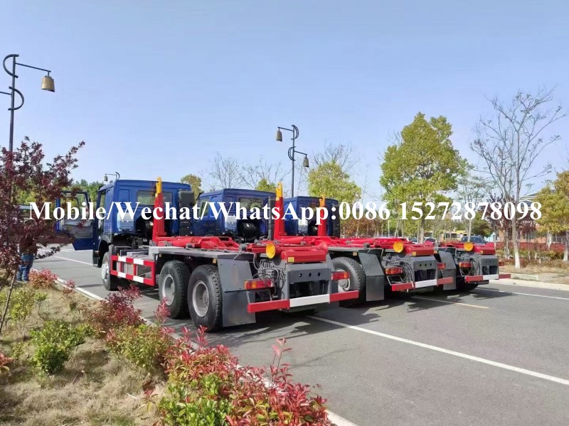 Camión de basura de cargador de gancho (2) Hook Loader Garbage Truck (2)