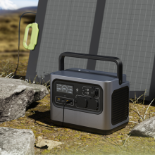 Emergency Solar Generator 600 Watt Portable Power Station