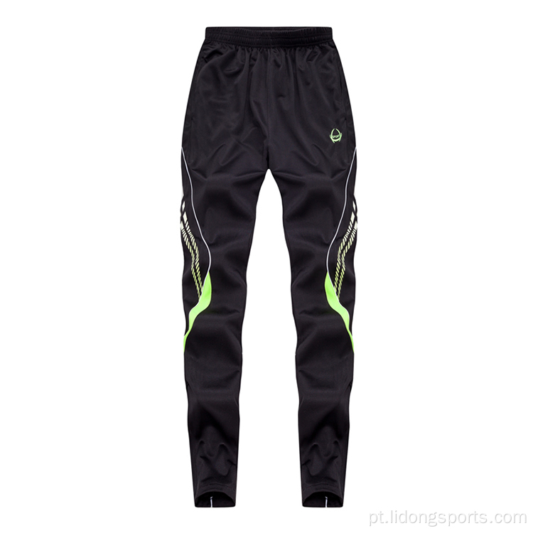 Novo design calças de futebol fitness de fitness rastrear