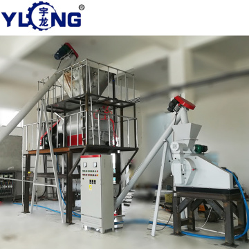 Animal feed pellet production line