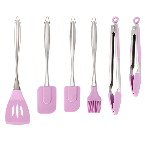 Food Grade 5Pcs Full Silicone Cooks Tools Cookware