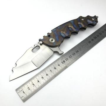 High Quality Titanium Combat Knife for Hunting