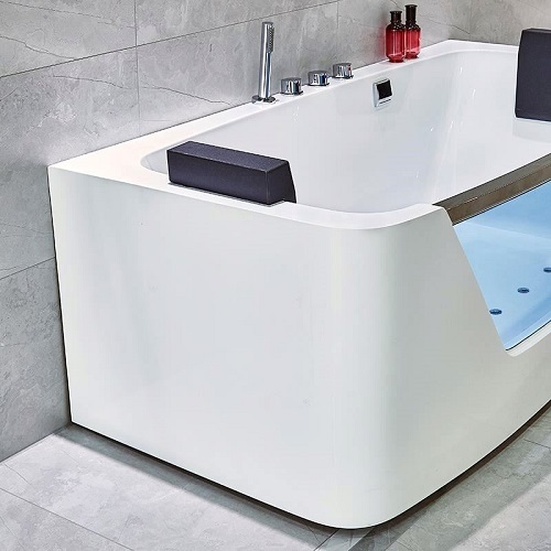 Tabung Pusaran Rectangle Bathtub Urut Akrilik