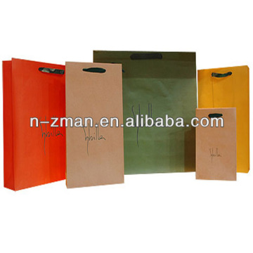 Custom Design Paper Bag,Kraft Paper Bag,Brown Paper Bag