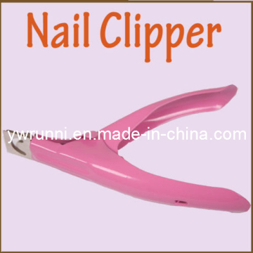 Pink Acrylic Nails Tips Cutter