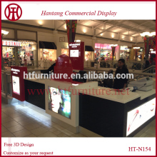 China mall salon mirror Eyebrow bar showcase factory