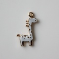 Commercio all&#39;ingrosso lega animale artificiale giraffa kawaii branello fai da te ciondolo orecchino braccialetto metallico creazione di gioielli Jewelry