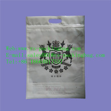 LDPE custom kangaroo zip lock pouch