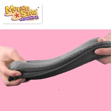 Black 3D Play Dough Stretchy Sand