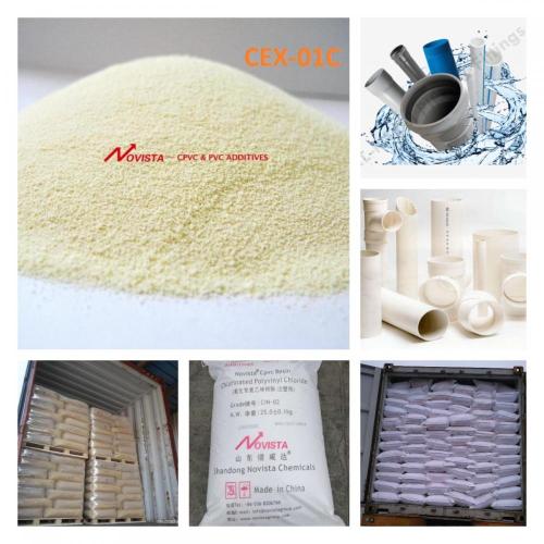 High quality Hot sale more affordable CPVC COMPOUND for extrusion or injection pipe and fittings with different colors