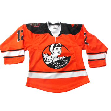 Custom size sublimation ice hockey jersey