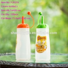 400ml Soft Fexible squeeze plastic squeeze sauce bottle
