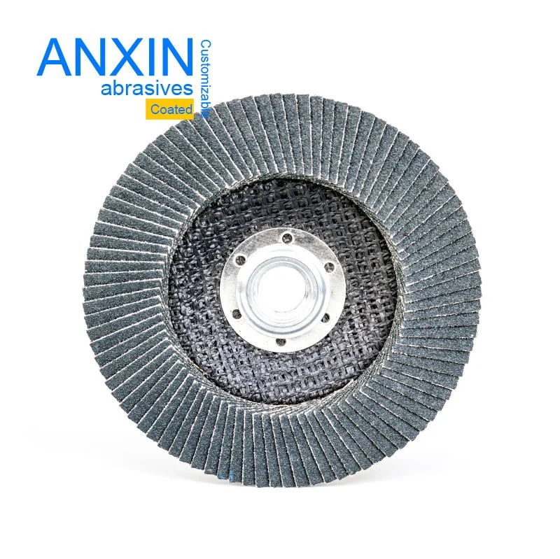 115*22mm Factory Directly Sale Vsm Zirconia Zk765 Top Quality Metal Grinding Fexlible Flap Disc