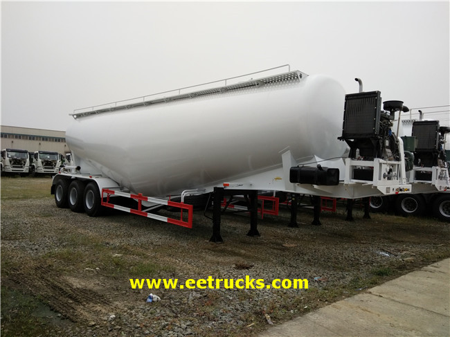 Bulk Cement Tanker Remolques Bulk Cement Tanker Trailers