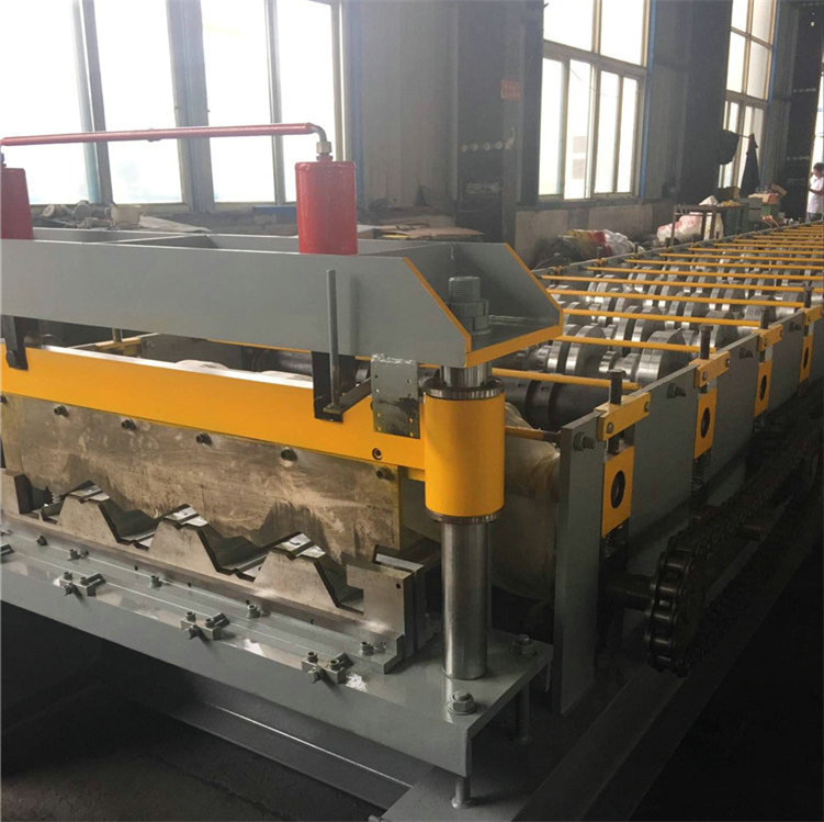 Floor Decking Sheet Roll Forming Machine