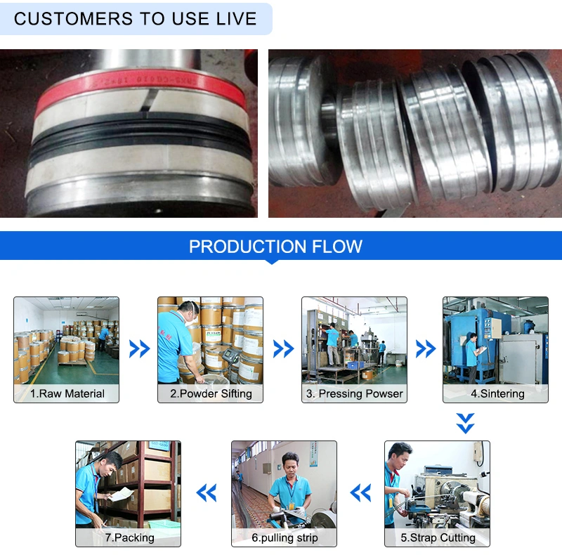 Phenolic Resin Guide Strip in Large Diameter Cylinder Seals