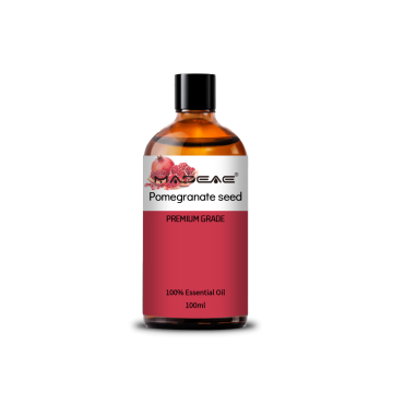 Aceite de semilla de granada 100% puro aceite orgánico para piel, cara y cabello