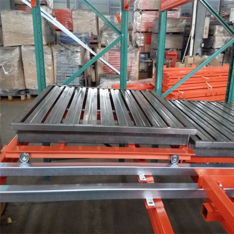 Push Back Drive in Pusher Mobile Racking System for Rack Shelf Shelves