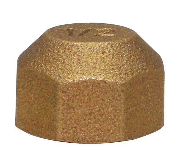 Gunmetal Bronze Threaded Stop End