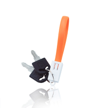 Yijiashishang TPE Material 20cm Keychain Usb Charger Cable for Mobile Phone