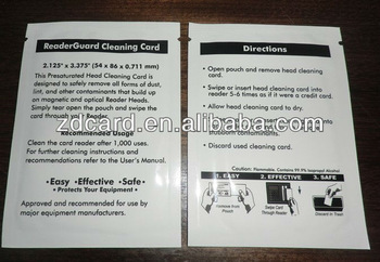 cleaning CARD / ATM cards