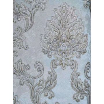 CE Disetujui Rumah Dekoratif 350g 106cm Wallpaper PVC