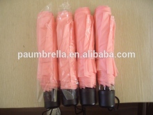 Umbrella vending machine pink 3 folding umbrella print ads