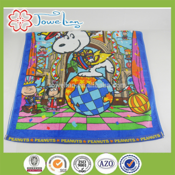 pure cotton active printed cartoon beach towel