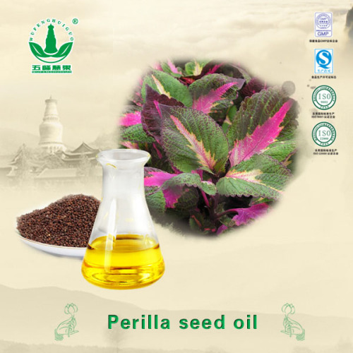 GMP Certified High Quality Perilla Seed Oil Soft Capsules OEM