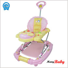 2015 newsest Educational trumpet Baby Walker promotion with swing function