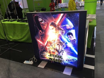 plastic led light box