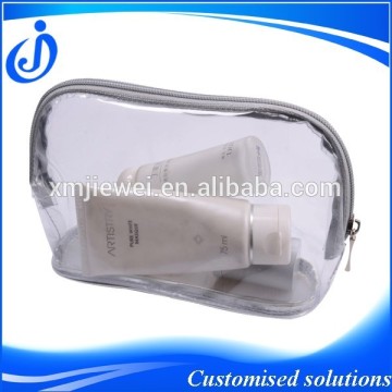 Customized Cheap Clear Cosmetic PVC Bag