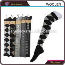 Fashion Over Knee Winter Wool Ladies Socks