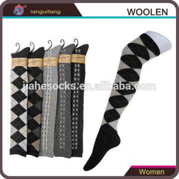 Fashion Over Knee Winter Wool Ladies Socks