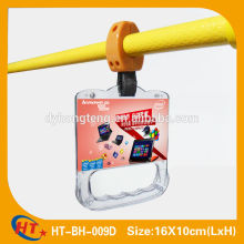HT PC plastic advertising bus handle straps