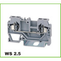 nieuw 6 mm2 DIN-rail veerklemmenblok