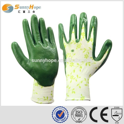 SUNNYHOPE latex coated work gloves