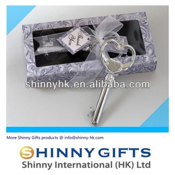 wedding take away gifts Key to my Heart Bottle Opener