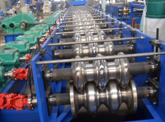 Two waves highway guardrail roll forming machine in china