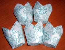 Laminated paper muffin cup