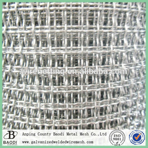 carbon iron lowest price crimped wire mesh