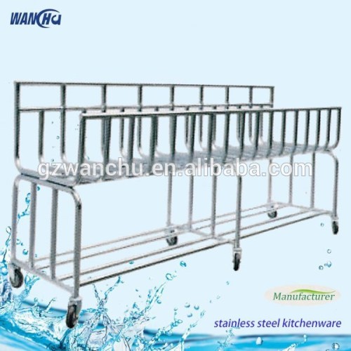 Stainless Steel Trolley,Food Transport Trolley For Hotel